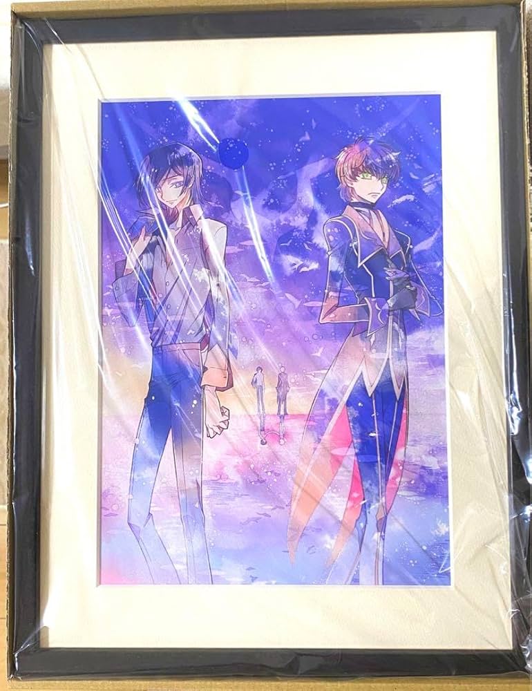 Amazon.co.jp: コードギアス展 複製原画 ルルーシュ スザク : ホビー