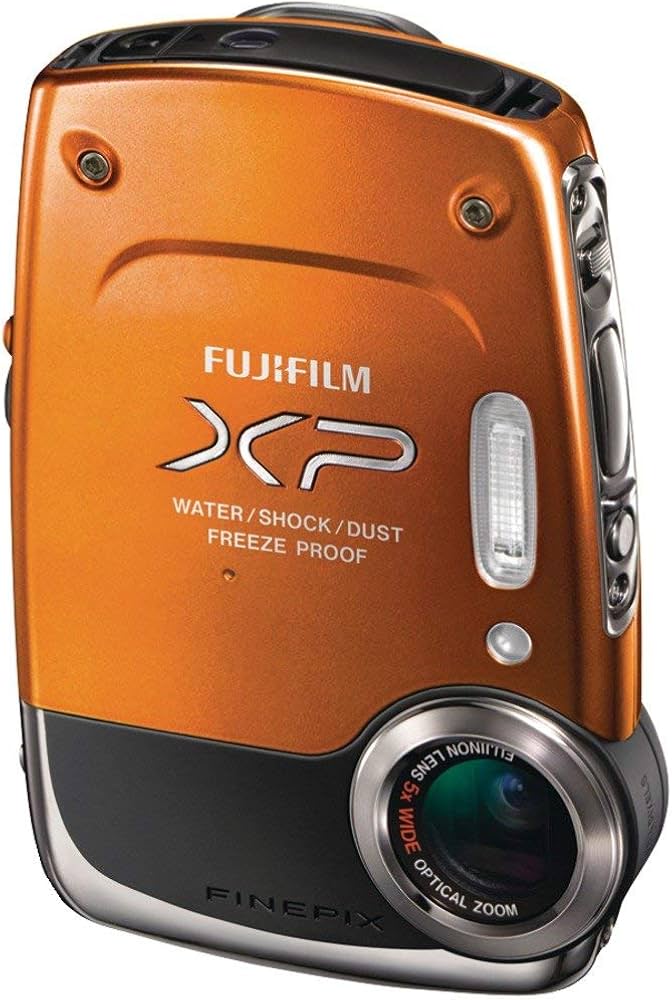 Amazon.com : Fujifilm FinePix XP20 Orange 14 MP Digital Camera