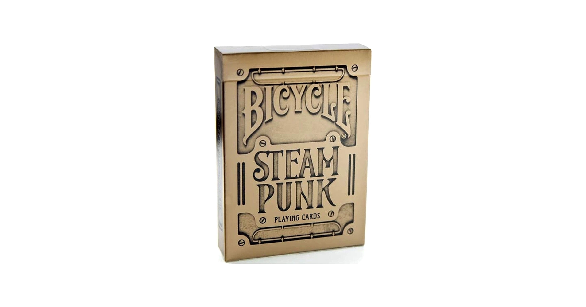 Amazon.com: Bicycle Playing Cards Steampunk - Gold : Toys & Games