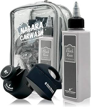 Amazon.co.jp: 【ながら洗車】 Black Resin 『オシャレはタイヤと樹脂