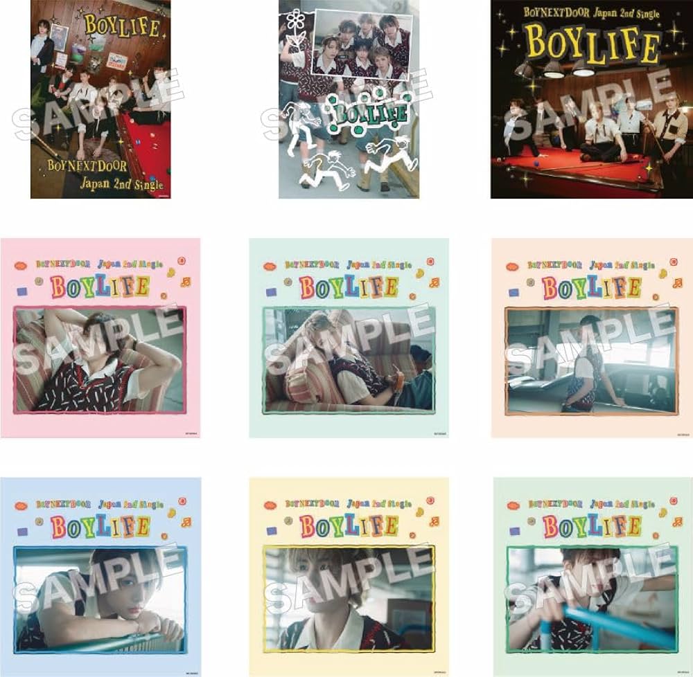 Boynextdoor トレカ BOYLIFE 通常盤 コンプセット4セット Boynextdoor