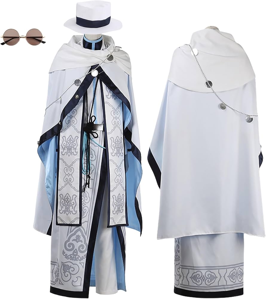 Amazon.co.jp: ファウスト コスプレ衣装 まほやく1周年 正装 白スーツ