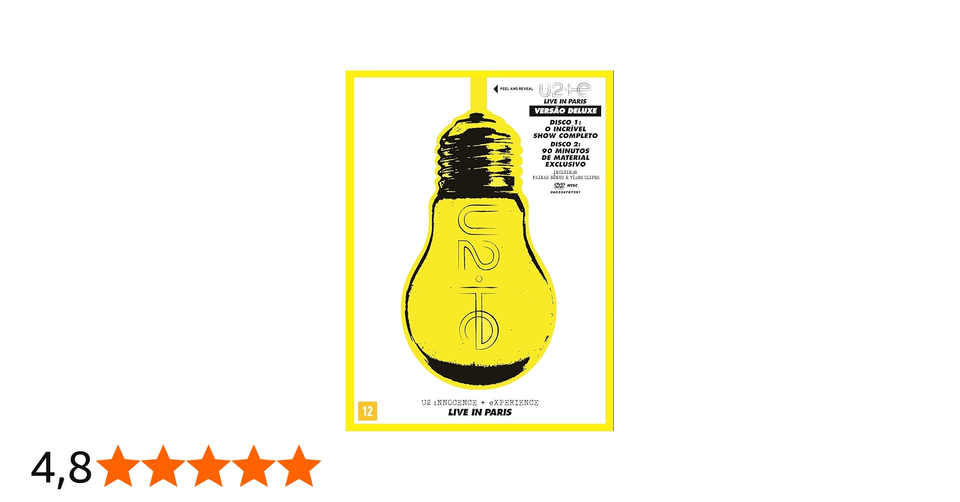 U2 iNNOCENCE + eXPERIENCE Live in Paris (Deluxe Edition) [2 DVDs