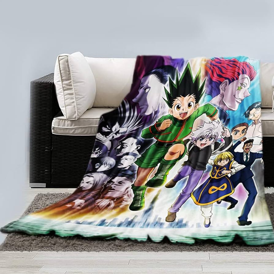 Amazon｜JUST FUNKY ハンター×ハンターブランケット | ハンター