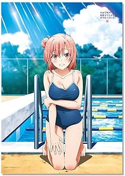 Amazon.co.jp: 俺ガイル 由比ヶ浜結衣 スクール水着ver. 描き下ろし B1