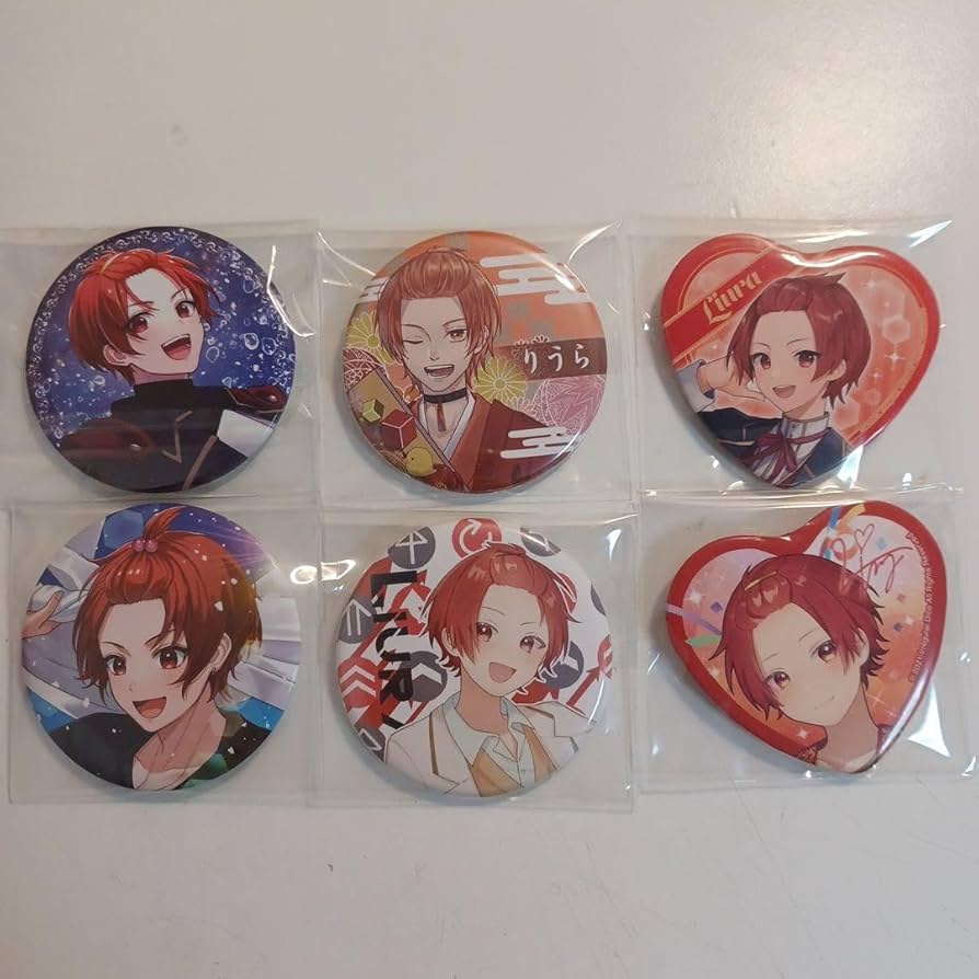 Amazon.co.jp: いれいす りうら 缶バッジ : おもちゃ