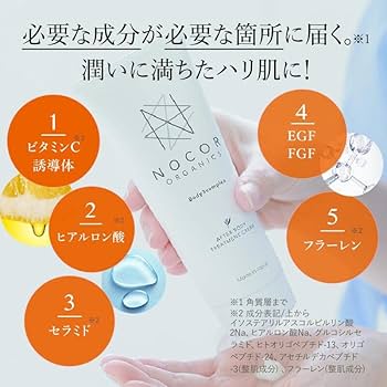 Amazon | ノコア（NOCOR）アフターボディ トリートメントクリーム