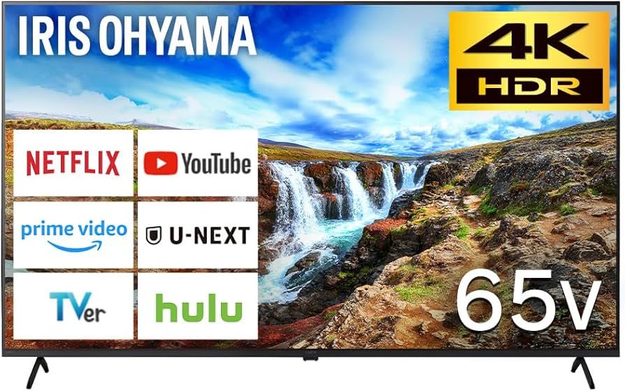 Amazon | アイリスオーヤマ テレビ 65V型 4K Google TV LT-65UGX-F1