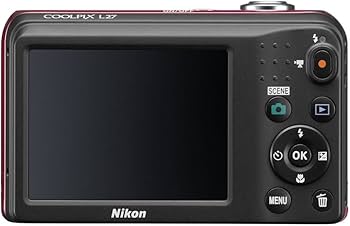 Buy Nikon Coolpix L27 16.1MP Point-and-Shoot Digital Camera (Red