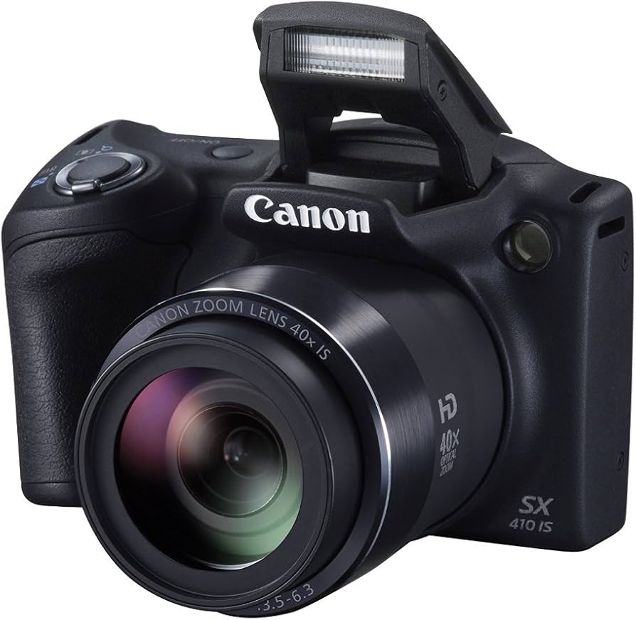 Amazon.com: Canon PowerShot SX410 is (Black) : Office Products