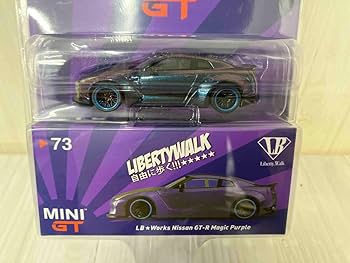 Amazon | 未開封 TSM MODEL MINI GT LB Works Nissan GT-R Magic
