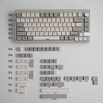 Amazon | 9009 キーキャップ ダイサブ 135キー チェリープロファイル