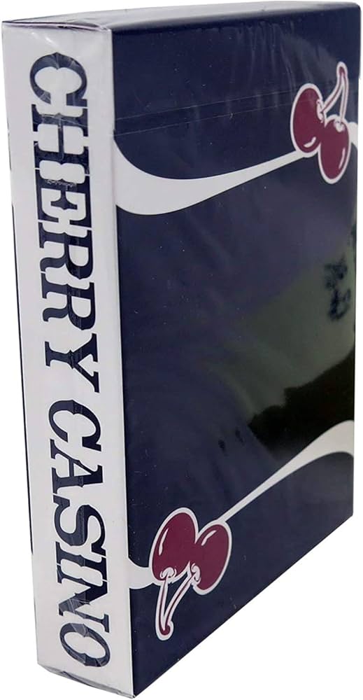 Amazon.com: Cherry Casino True Black (Black Hawk) Playing Cards by