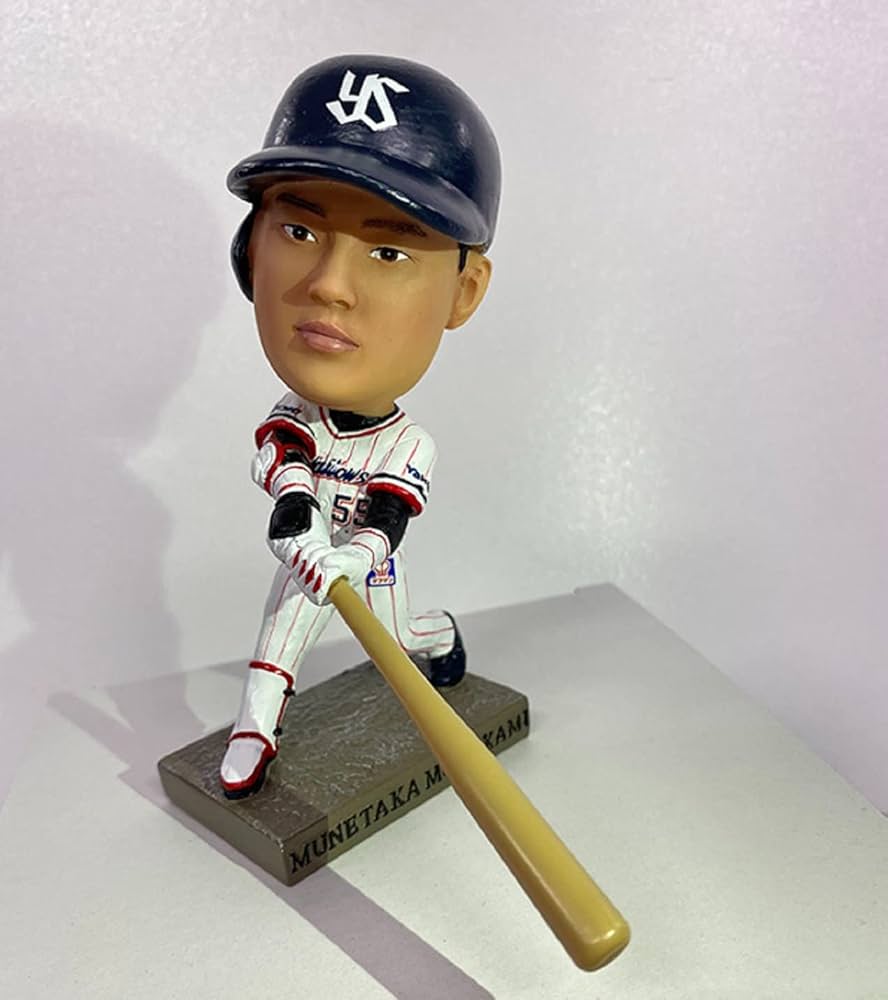 Amazon.co.jp: 東京ヤクルト スワローズ 村上宗隆 3D ボブルヘッド