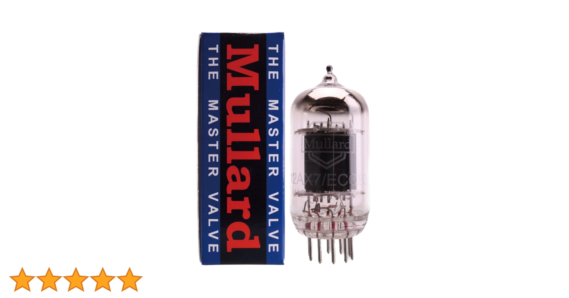 Mullard ECC83 真空管 5本セット Mullard ECC83 真空管 5本セット