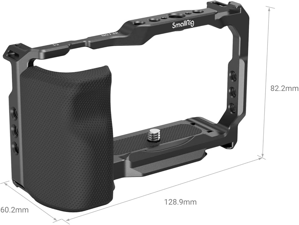 Amazon | SmallRig ZV-E10用グリップ付きケージ/内蔵クイックリリース