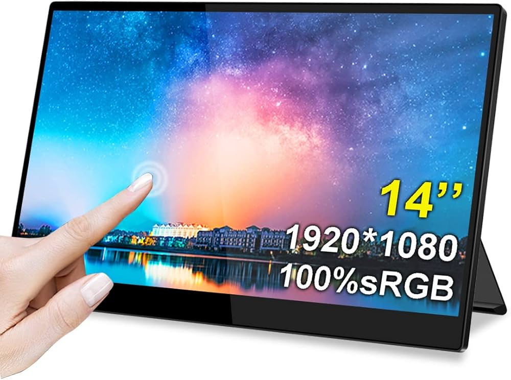 Amazon.co.jp: Eleduino 14 インチ モバイルモニター タッチパネル FHD