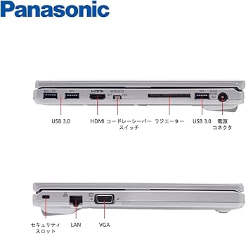 Amazon.co.jp: 【整備済み品】 ノートパソコン Let's Note CF-SZ6