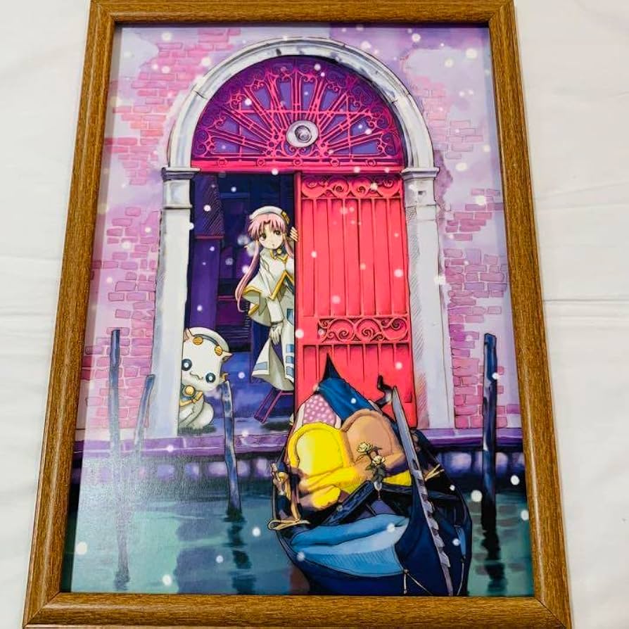 Amazon.co.jp: ARIA 複製原画 天野こずえ B4サイズ 額装品 水無灯里