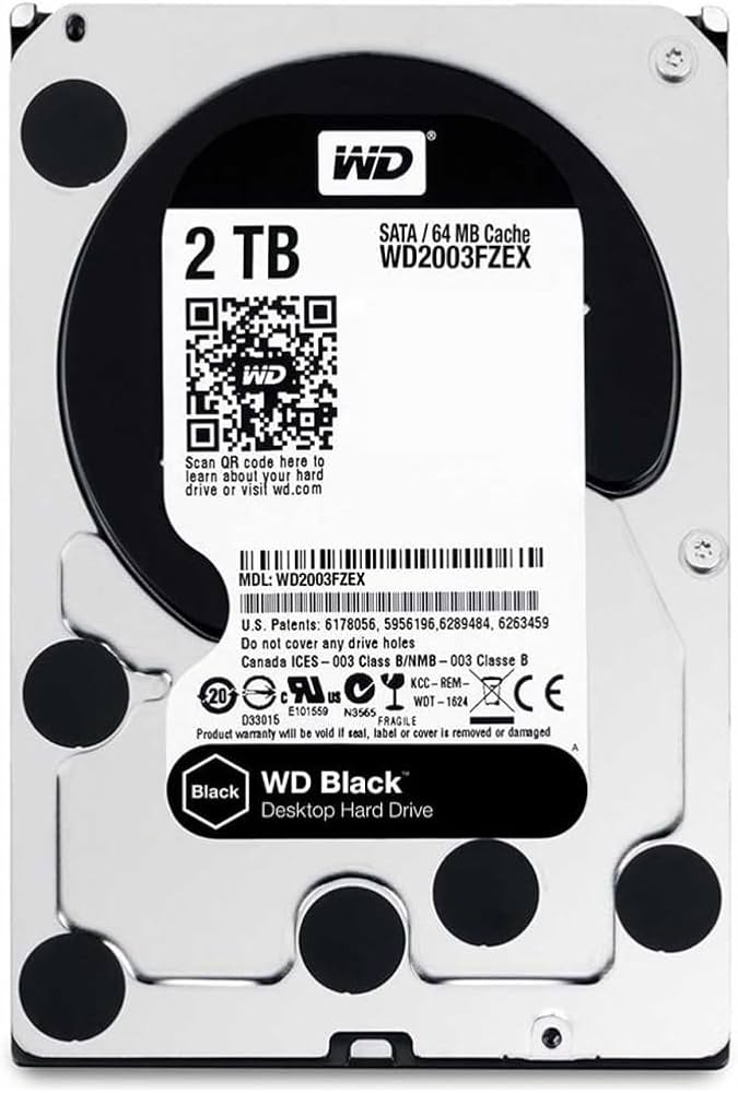 Amazon.com: WD WD2003FZEX Black 2 TB 3.5