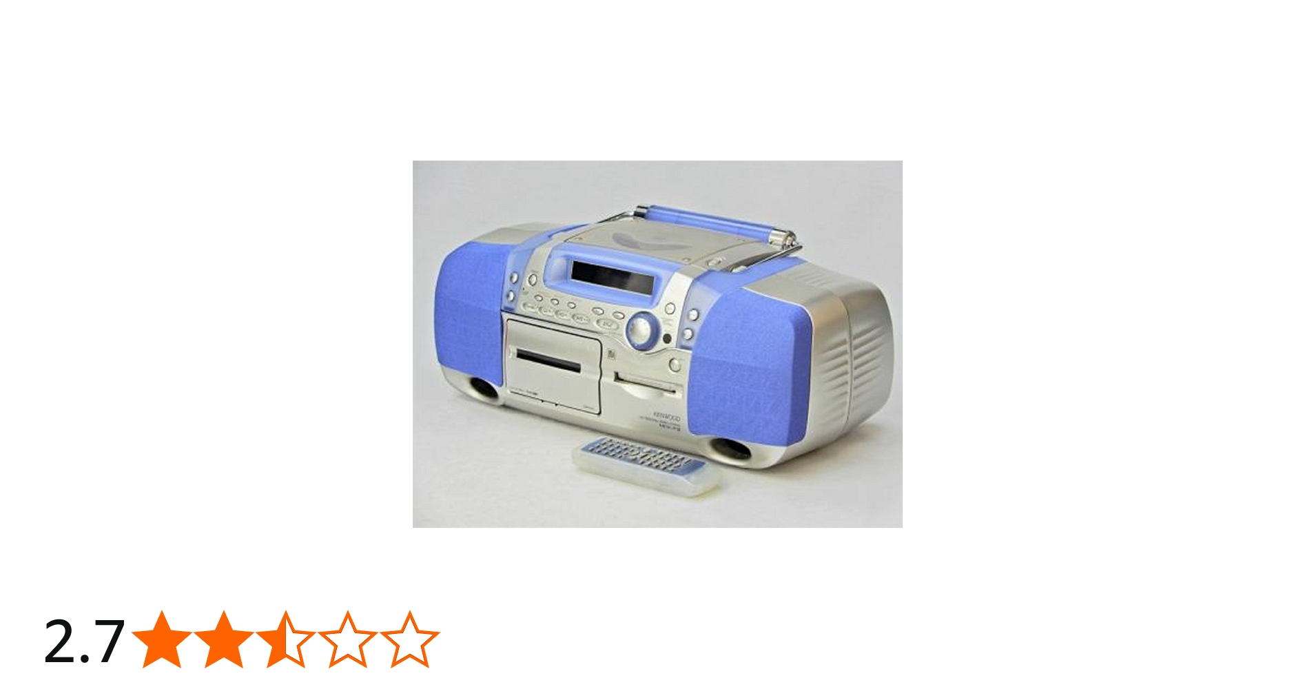 Amazon.co.jp: KENWOOD ケンウッド JVC MDパーソナルステレオシステム