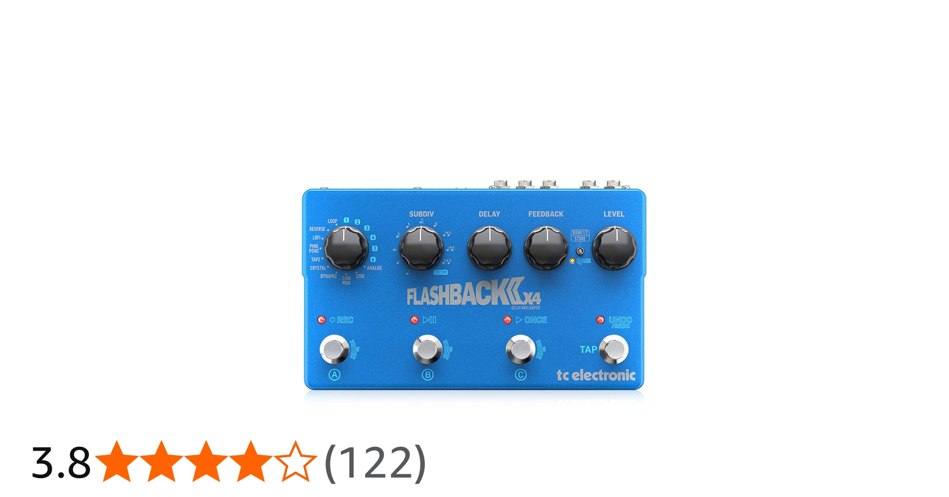 Amazon | tc electronic ディレイ FLASHBACK X4 DELAY フラッシュ