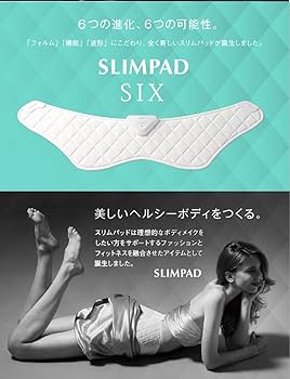 Amazon.co.jp: 【SLIMPAD】スリムパッド シックス EMS 貼るだけ 筋トレ