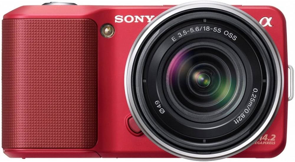 Amazon.co.jp: SONY デジタル一眼α NEX-3 ズームレンズキット レッド