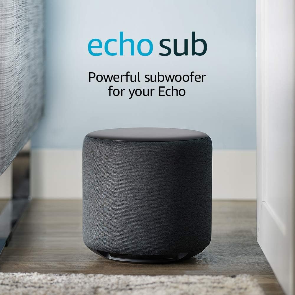 Amazon - Brandclub - Amazon Echo Sub, Powerful subwoofer for your