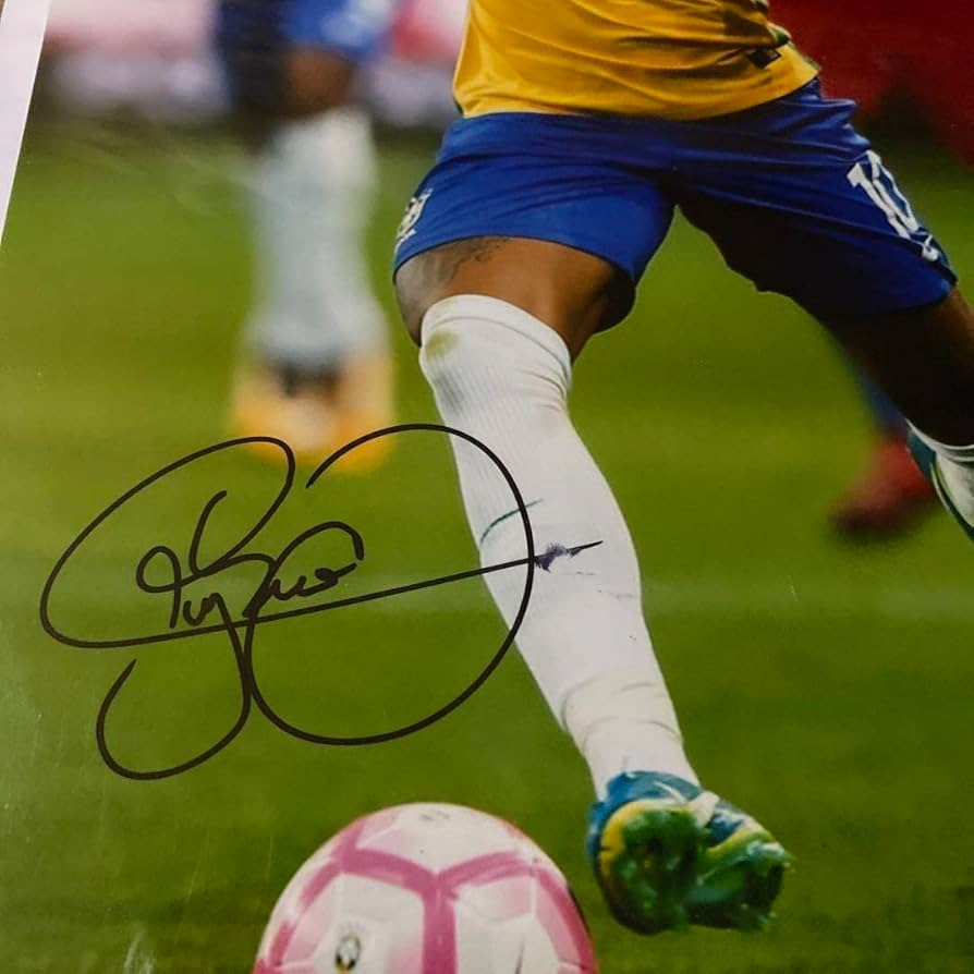 Amazon.co.jp: ネイマール ブラジル代表 証明書付き ホログラム