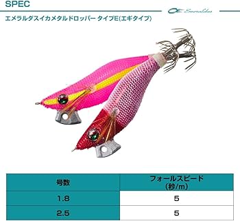 Amazon | ダイワ(DAIWA) エメラルダス イカメタルドロッパー