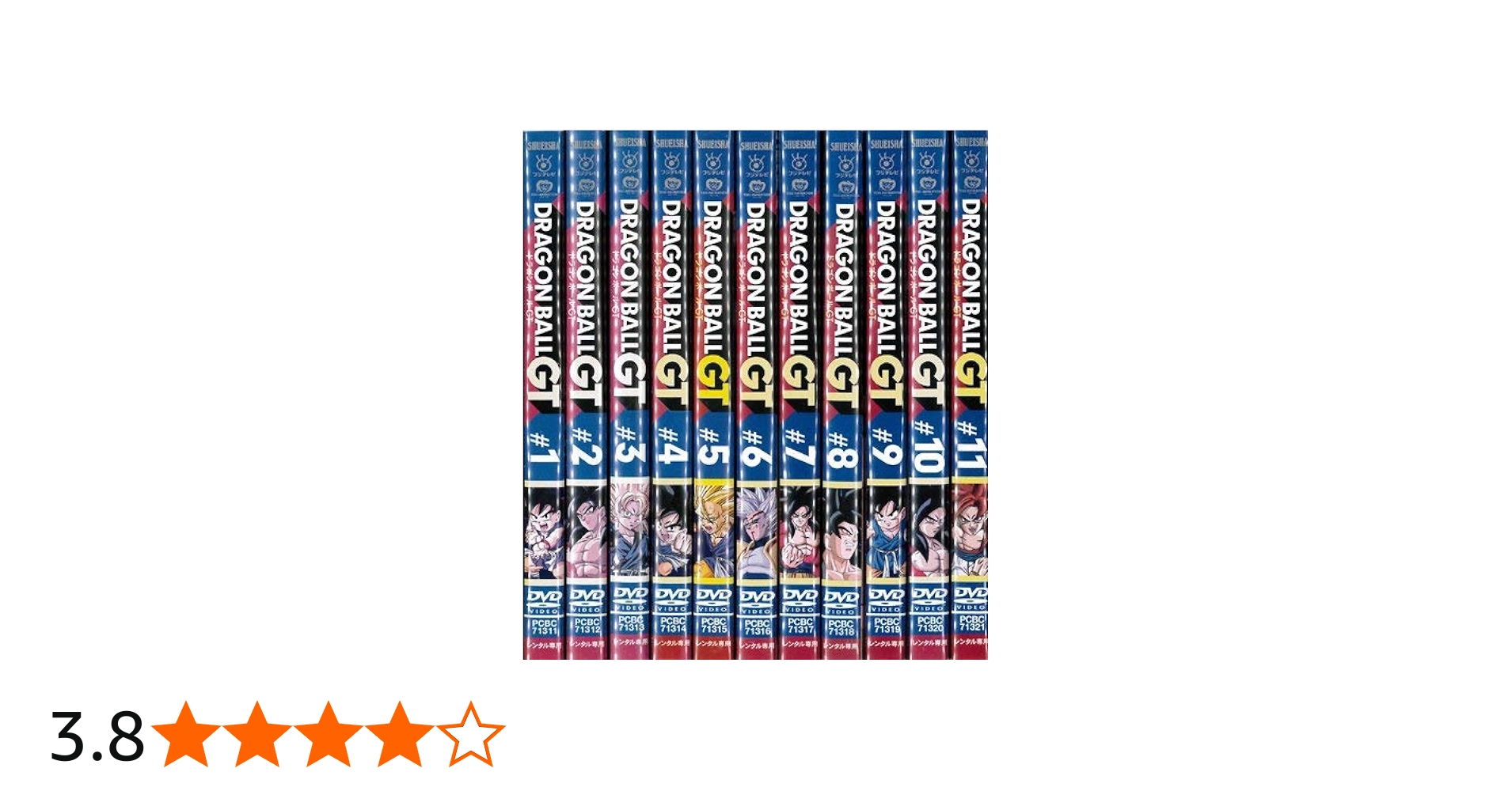 Amazon.co.jp: ドラゴンボールGT：11巻セット[レンタル落ち] : DVD
