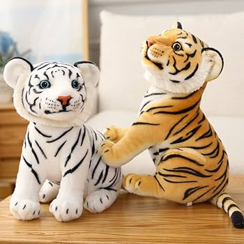 Amazon.co.jp: YABINA TOYS ぬいぐるみ 虎/タイガー モデル Tiger