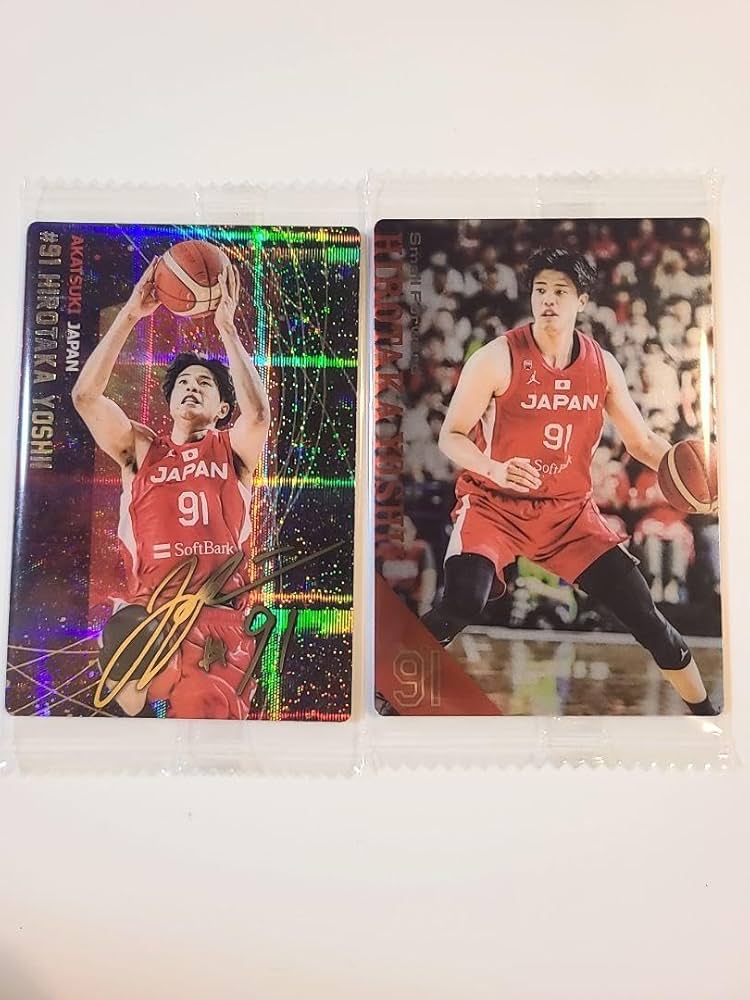 Amazon.co.jp: バスケ カード 箔押し サイン入り AKATSUKI JAPAN 吉井