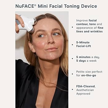 Amazon.com: NuFACE MINI Starter Kit ,White : Beauty & Personal Care