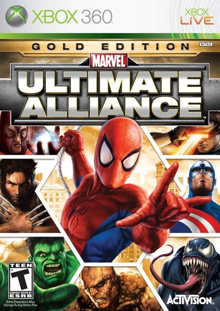 Amazon.com: Marvel Ultimate Alliance Gold Edition -Xbox 360