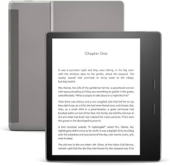Kindle Oasis – With 7” display and page turn buttons - 32 GB, Wi