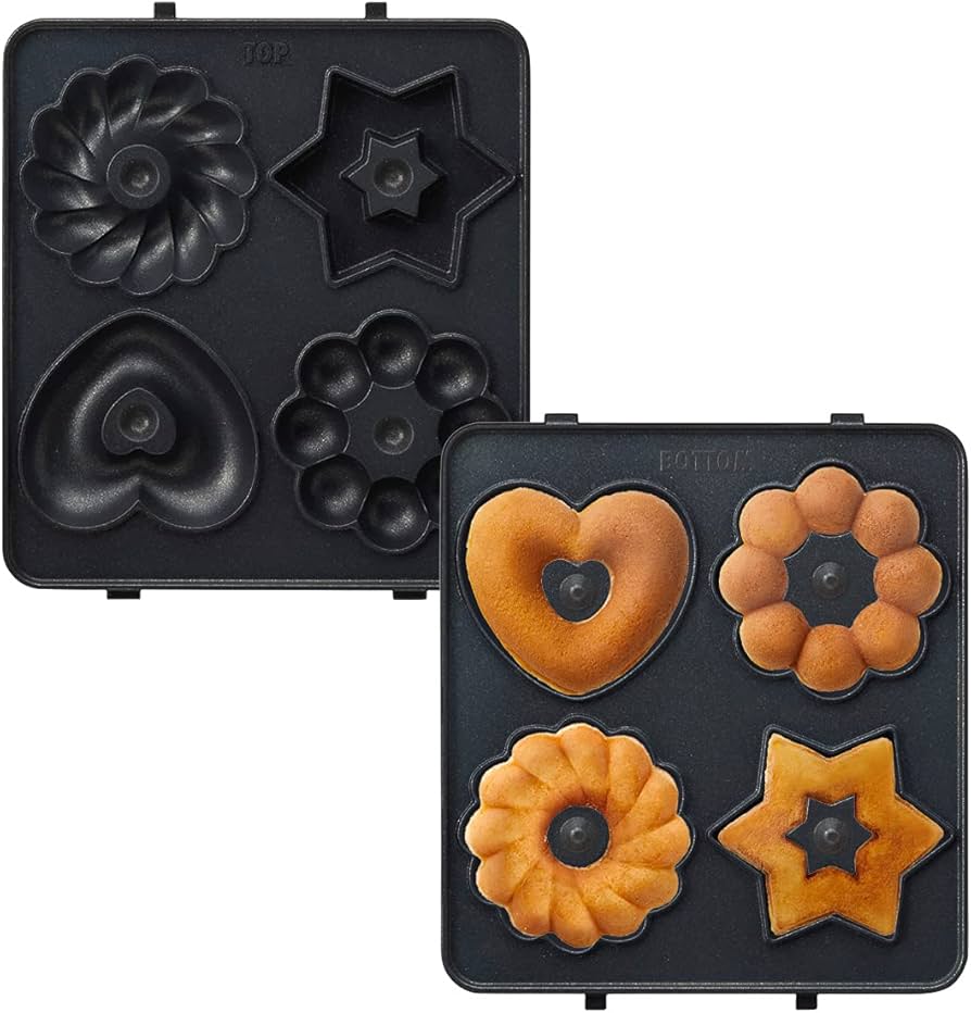 Amazon | BRUNO ブルーノ ホットサンドメーカーシングル用ドーナツ