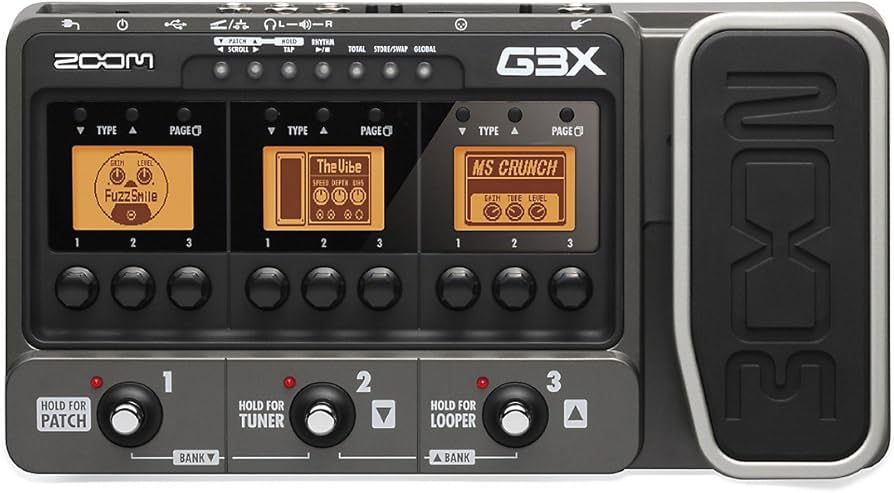 Amazon.com: Zoom G3X - Guitar Effects and Amplifier Simulator with