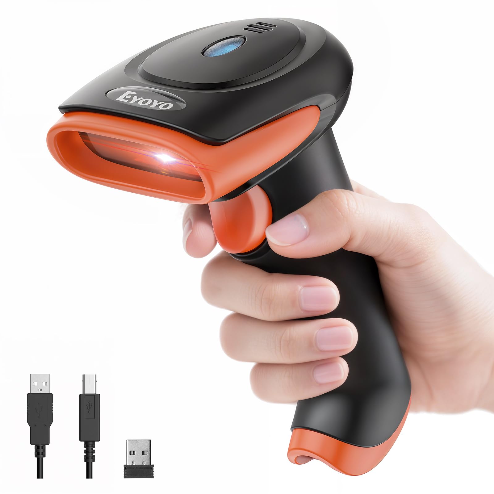 Amazon.co.jp: 【2025年新型】Eyoyo バーコードリーダー ワイヤレス