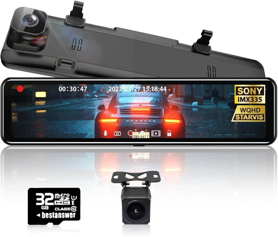 Amazon.co.jp: ベストアンサー ドライブレコーダー ミラー型 【SONY製