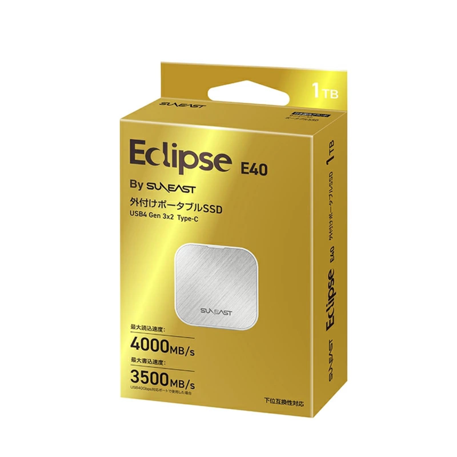 Amazon.com: SUNEAST Eclipse E40 External SSD 1TB USB4 Thunderbolt