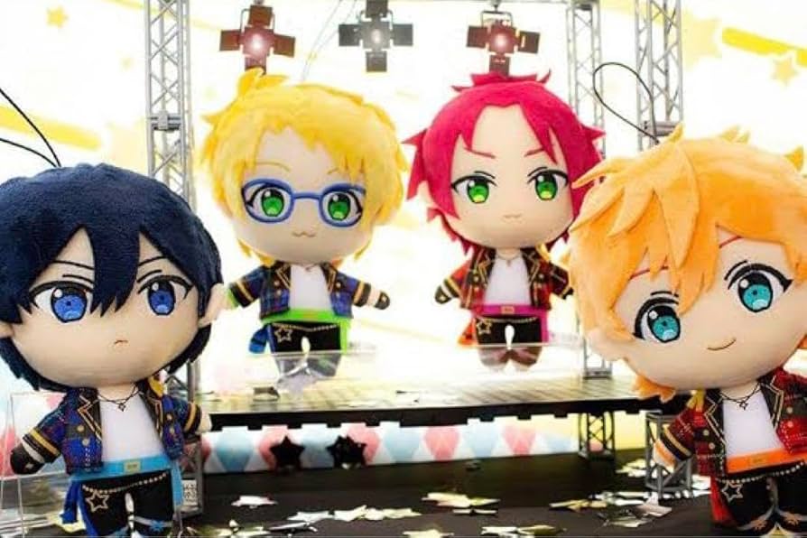 Amazon.co.jp: あんスタ ぬいぐるみ -trickster- 新衣装 4種セット