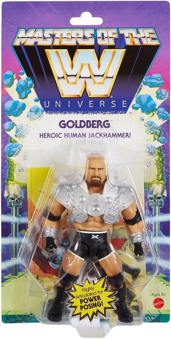 Amazon.com: WWE Goldberg Masters of The Universe Action Figure