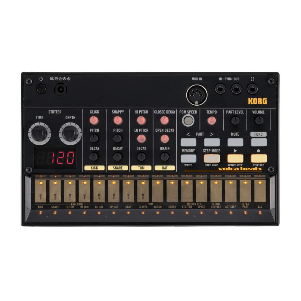 Amazon.co.jp: KORG アナログ リズムマシン volca beats 16ステップ