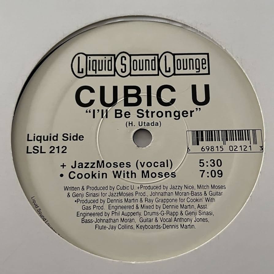 Amazon.co.jp: CUBIC U 宇多田ヒカル HIKARU UTADA I'LL BE STRONGER