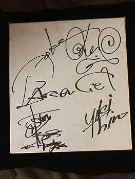 Amazon.co.jp: ラルク 直筆サイン色紙 hyde ken tetsuya yukihiro