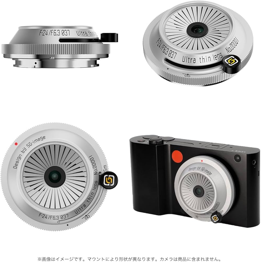 Amazon.co.jp: SG-image 24mm F6.3 フルサイズ対応 Lマウント 単焦点