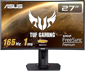 ASUS ゲーミングモニター TUF Gaming 27インチ 編集中 Amazon.co.jp