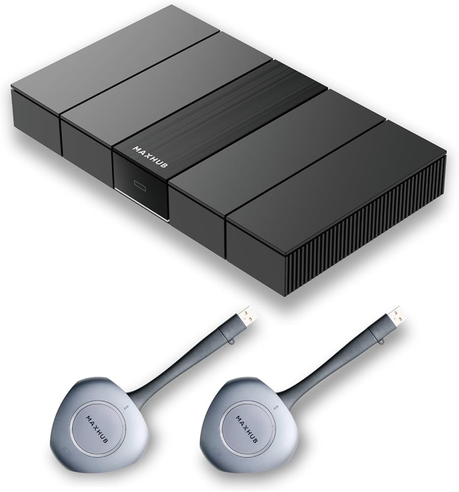 Amazon | MAXHUB Mirroring BoxⅡ ボタンを押すだけで簡単投影